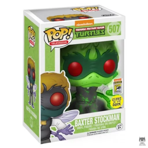 Figura Funko Pop! Baxter Stockman (Brilla en la oscuridad) (Tortugas Ninja)