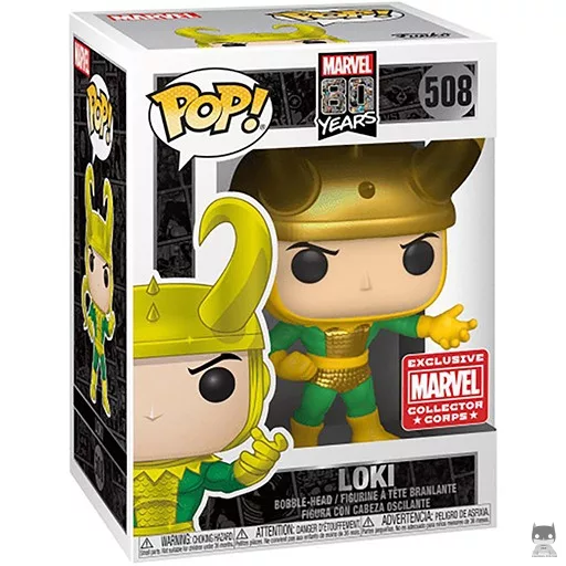 Figura Funko Pop! Loki (Marvel 80 años)