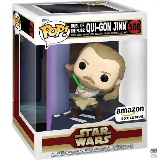 Figura Funko Pop! Duelo de los Destinos: Qui-Gon Jinn (Qui Gon Jinn)