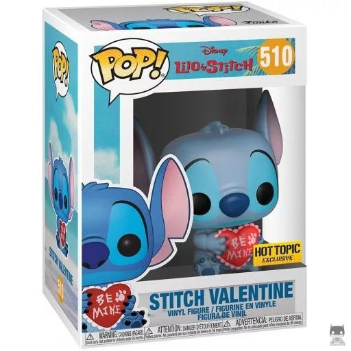 Figura Funko Pop! Stitch San Valentín (Lilo y Stitch)
