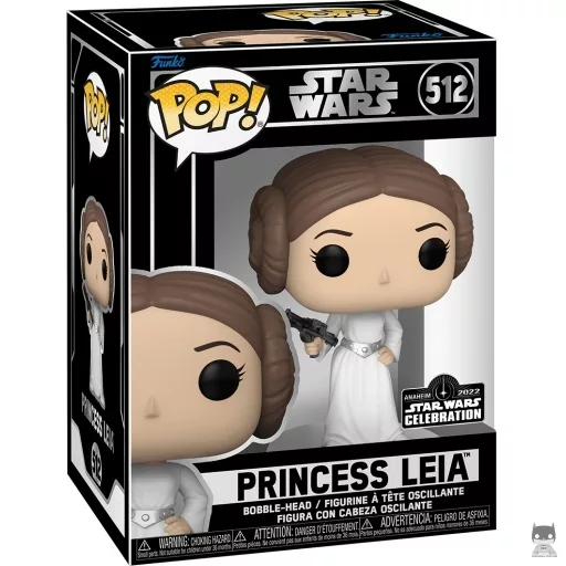 Figura Funko Pop! Princesa Leia (Galactic Convention 2022)