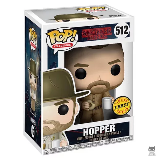Figura Funko Pop! Jim Hopper con donut (Chase) (Jim Hopper)