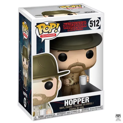 Figura Funko Pop! Jim Hopper con donut (Jim Hopper)
