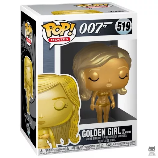Figura Funko Pop! Chica dorada (Goldfinger) (Dorado)