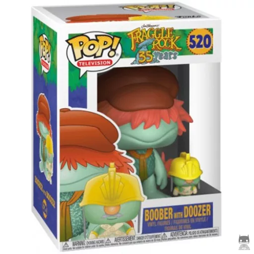 Figura Funko Pop! Boober (con Curri) (Fraggle Rock)