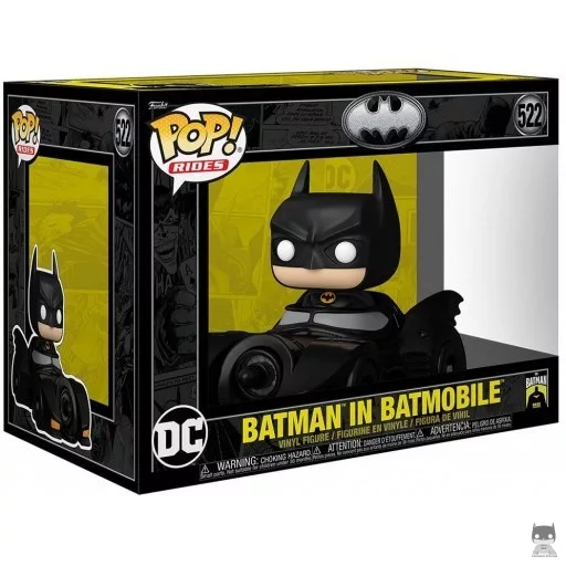Figura Funko Pop! Batman con el Batmóvil (Batman)