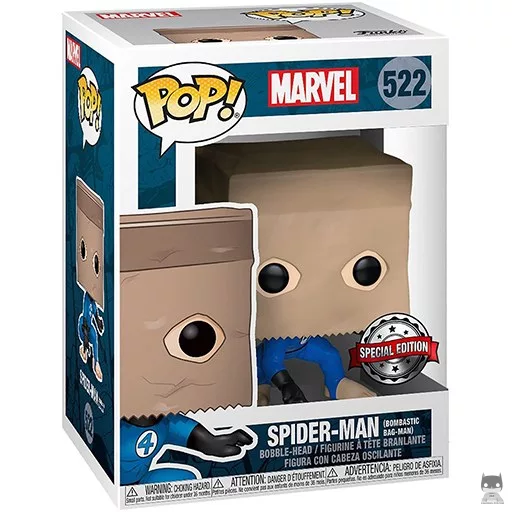Figura Funko Pop! Spider-Man (Bombastic Bag-Man) (Spider-Man (Peter Parker))