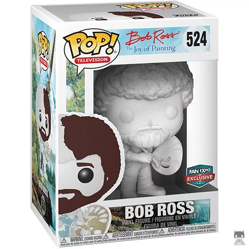 Figura Funko Pop! Bob Ross (Blanco) (Bob Ross)