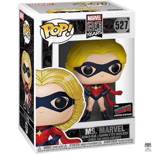 Figura Funko Pop! Ms. Marvel (Marvel 80 años)