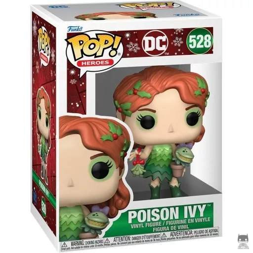 Figura Funko Pop! Hiedra Venenosa con muérdago (Navidad) (DC Super Heroes)