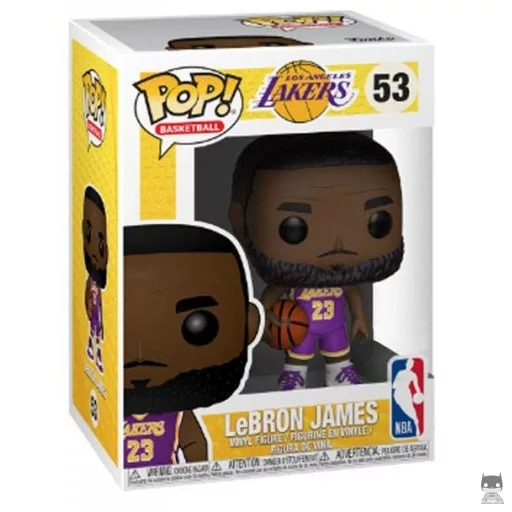 Figura Funko Pop! LeBron James (Lakers) (Camiseta morada) (LeBron James)
