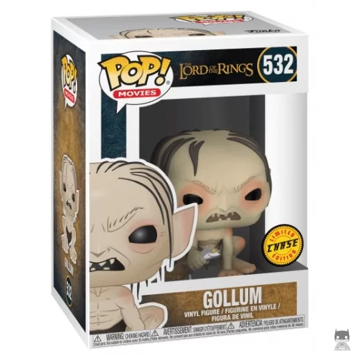 Figura Funko Pop! Gollum con Fish (Chase) (Gollum)