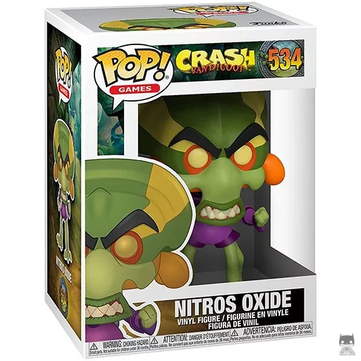 Figura Funko Pop! Nitros Oxide (Crash Bandicoot)