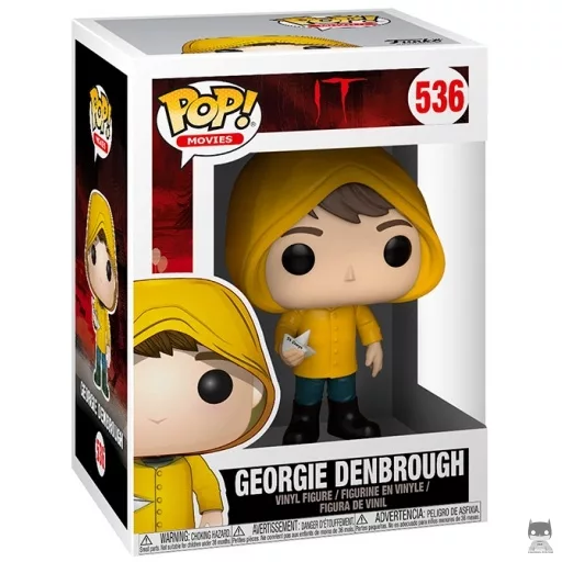 Figura Funko Pop! Georgie Denbrough con el barco de papel (It)