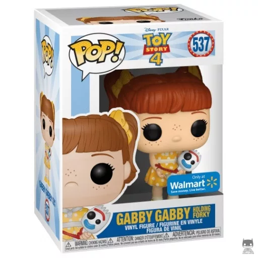 Figura Funko Pop! Gabby Gabby con Forky (Toy Story 4)