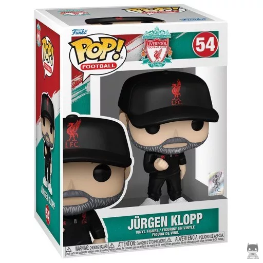 Figura Funko Pop! Jürgen Klopp (Liverpool) (Premier League (liga inglesa de fútbol))