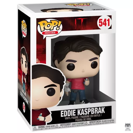 Figura Funko Pop! Eddie Kaspbrak con el brazo roto y el inhalador (It)