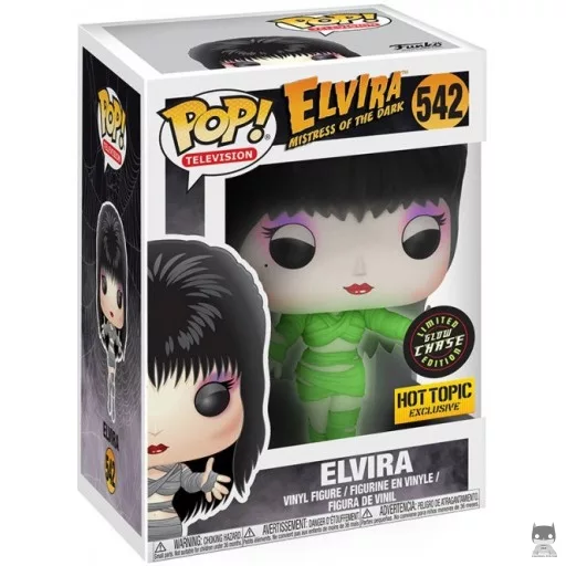 Figura Funko Pop! Elvira momia (Chase) (Elvira, reina de las tinieblas)