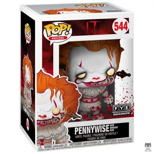 Figura Funko Pop! Pennywise con hierro forjado en la cabeza (Pennywise)