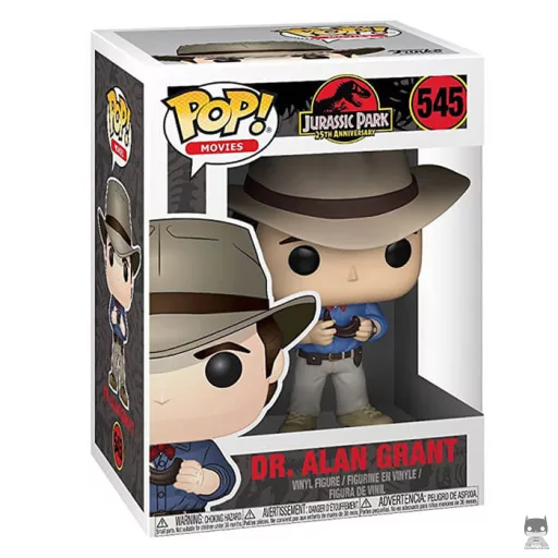 Figura Funko Pop! Dr. Alan Grant (Parque Jurásico)