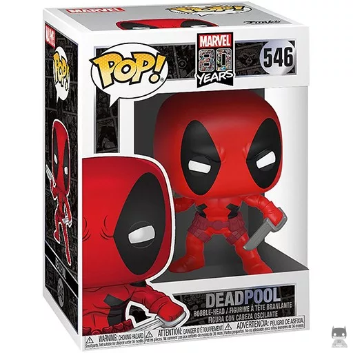 Figura Funko Pop! Deadpool (Marvel 80 años)