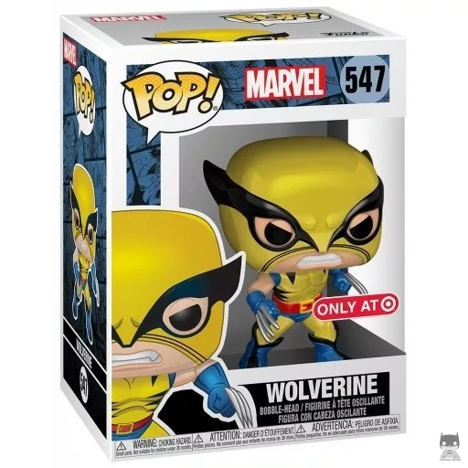 Figura Funko Pop! Lobezno (Metalizado) (Marvel Comics)