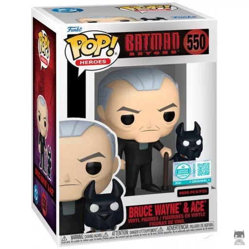 Figura Funko Pop! Bruce Wayne & Ace (Batman del futuro)
