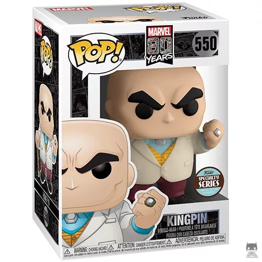Figura Funko Pop! Kingpin (Marvel 80 años)
