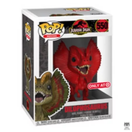 Figura Funko Pop! Dilophosaurus (Rojo) (Parque Jurásico)