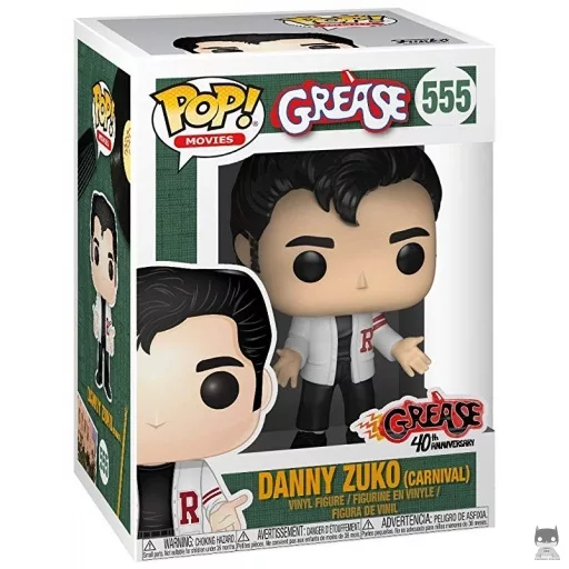 Figura Funko Pop! Danny Zuko con jersey (Grease)