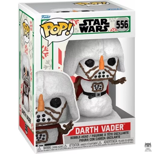 Figura Funko Pop! Darth Vader muñeco de nieve (Star Wars (Navidad))
