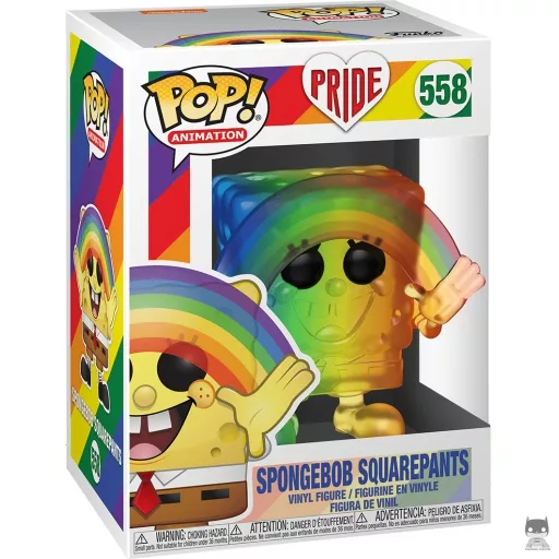 Figura Funko Pop! Bob Esponja Arcoíris (Orgullo) (Arcoíris)
