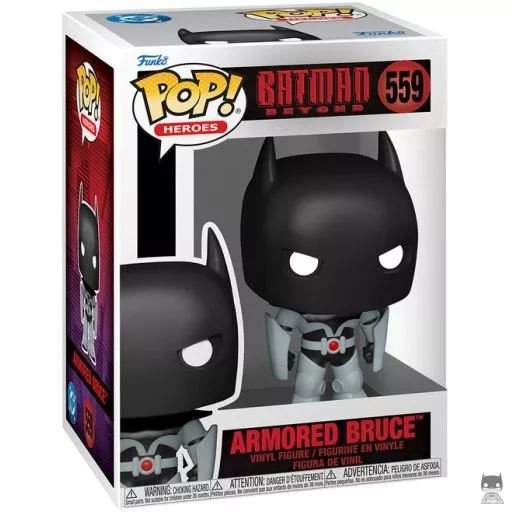 Figura Funko Pop! Bruce con armadura (Batman del futuro)