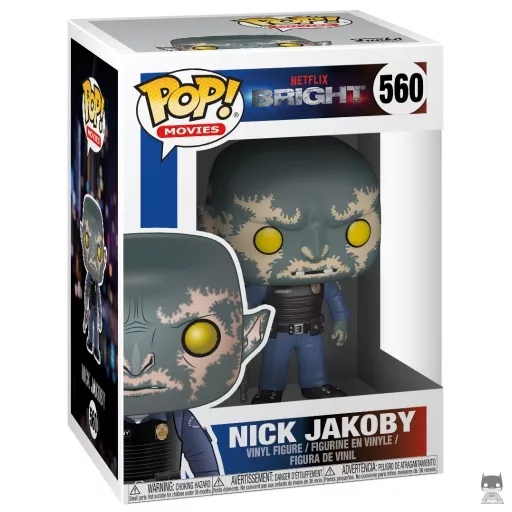 Figura Funko Pop! Nick Jakoby con pistola (Bright)