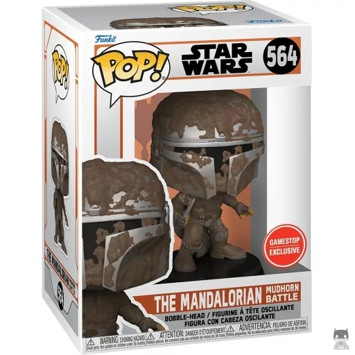 Figura Funko Pop! Mandaloriano combate contra el Mudhorn (El Mandaloriano)