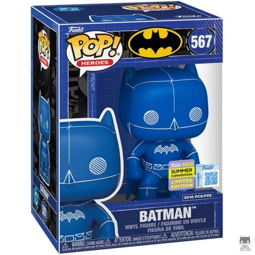 Figura Funko Pop! Batman (Azul) (San Diego Comic Con (convención de verano) 2025)