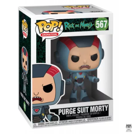 Figura Funko Pop! Morty con traje de la Purga (Morty (Mortimer Smith))