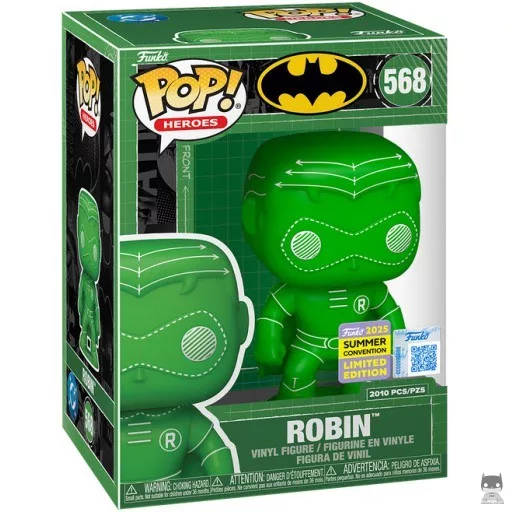 Figura Funko Pop! Robin (Verde) (San Diego Comic Con (convención de verano) 2025)