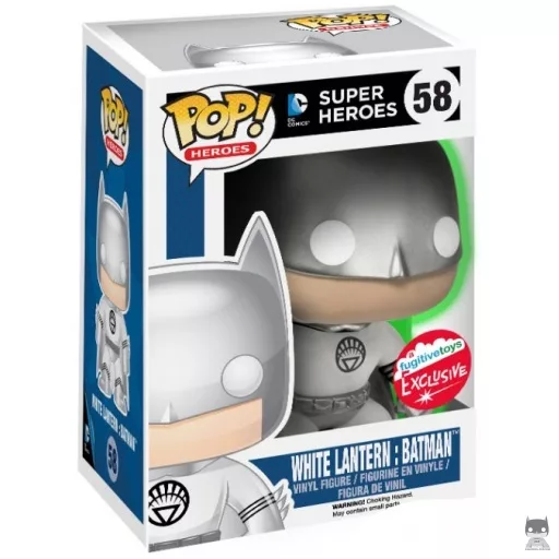Figura Funko Pop! Batman Linterna Blanca (Brilla en la oscuridad) (Fugitive Toys)