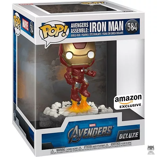 Figura Funko Pop! Vengadores, reuníos: Iron Man (Supersized) (Iron Man (Tony Stark))