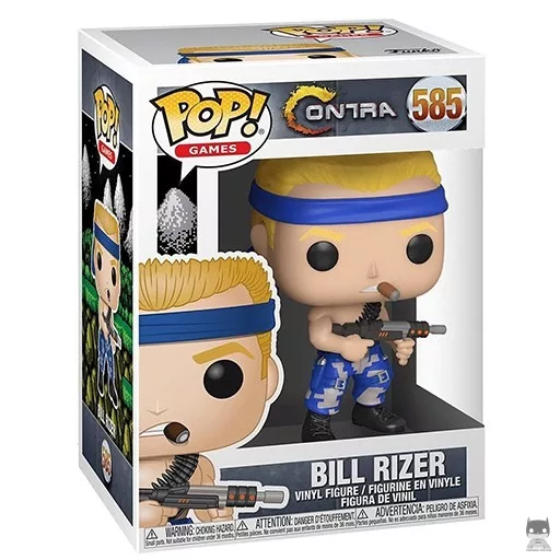 Figura Funko Pop! Bill Rizer (Contra)