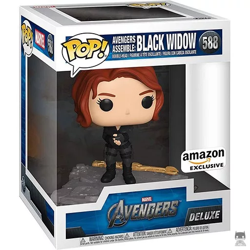 Figura Funko Pop! Vengadores, reuníos: Viuda Negra (Viuda Negra (Natasha Romanoff))
