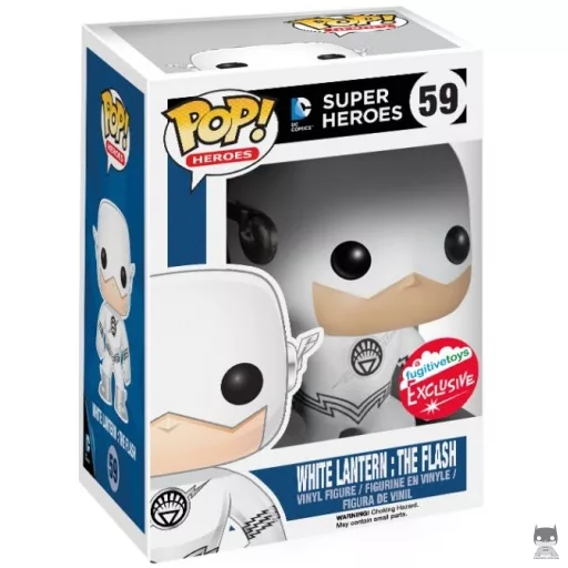 Figura Funko Pop! Flash Linterna Blanca (Fugitive Toys)