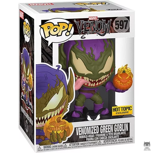 Figura Funko Pop! Duende Verde venomizado (Venom)
