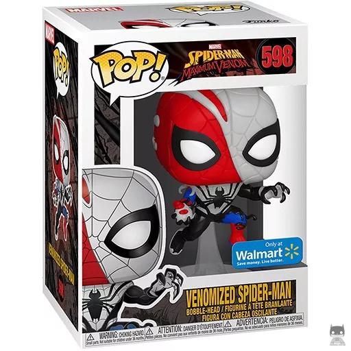 Figura Funko Pop! Spider-Man venomizado (Spider-Man: Maximum Venom)