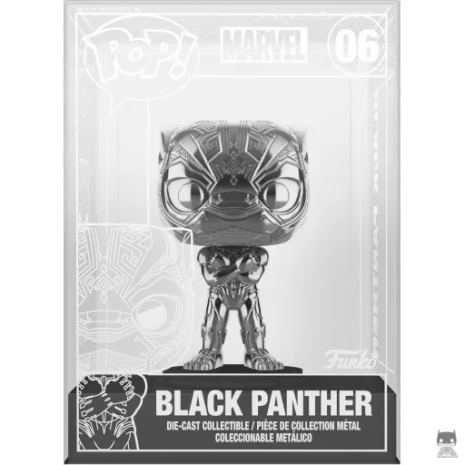Figura Funko Pop! Black Panther (Chase & Metalizado) (Black Panther)