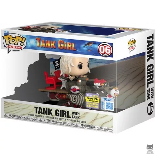 Figura Funko Pop! Tank Girl con tanque (Celebridades)