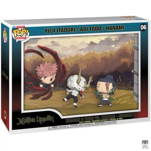 Figura Funko Pop! Yuji Itadori & Todo vs Hanami - Temporada 1 (Jujutsu Kaisen)
