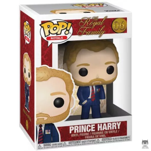 Figura Funko Pop! Príncipe Harry (La familia real)