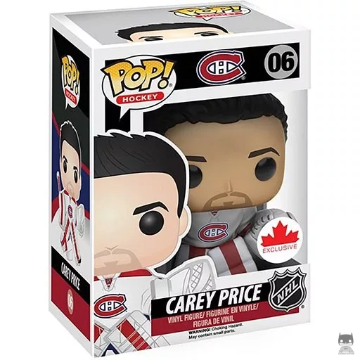 Figura Funko Pop! Carey Price (Camiseta visitante) (NHL)